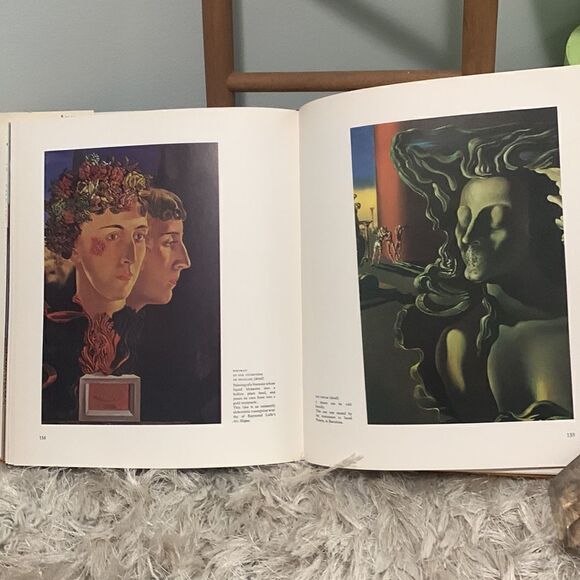 Vintage The World of Salvador Dali by Robert Descharnes 1962 ATIDE Art Book - Picture 5 of 17